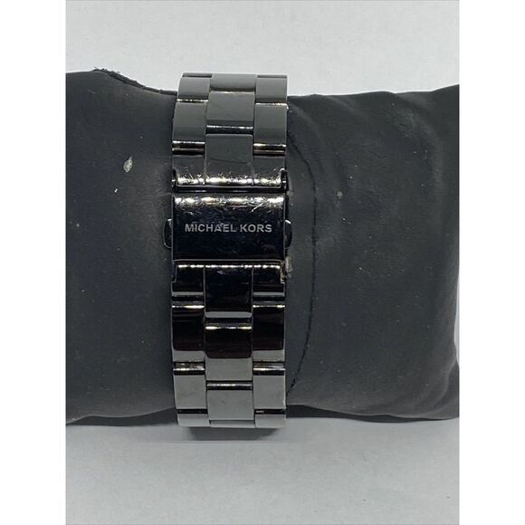 Michael Kors MK5173 Men's Black Stainless Steel Analog Dial Quartz Watch MP198 - Picture 6 of 12